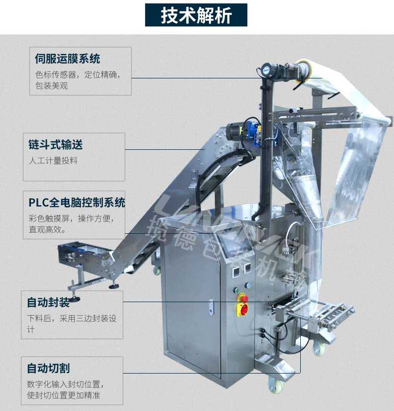 螺絲螺母鏈斗包裝機